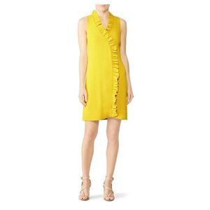 Trina Turk Relaxation Dress Bright Yellow Shift